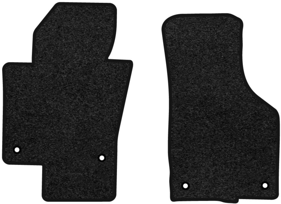 Килимки ворсові в салон авто EVAtech Premium для Volkswagen Passat (B6) (without armrest) 2005-2010 6 покоління Sedan EU чорний кант (VW33532AZ2AV4VPB)