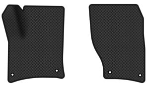 EVA коврики в салон авто передние EVAtech для Touareg (7P) Restyling (4-zone climate control) Volkswagen 2014-2018 2 поколение SUV EU VW33872AD2AV4RBB