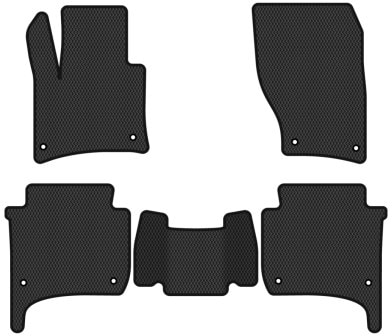 EVA коврики в салон авто EVAtech для Touareg (7P) Restyling (4-zone climate control) Volkswagen 2014-2018 2 поколение SUV EU VW33872CAP5AV8RBB