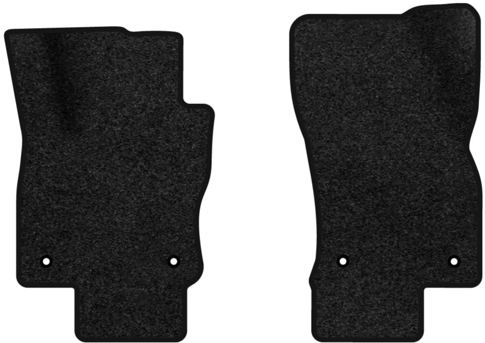 Килимки ворсові в салон авто EVAtech Premium для Volkswagen Tiguan (Mk 2) Restyling 2020-2023 2 покоління SUV USA чорний кант (VW33929AC2AV4VPB)