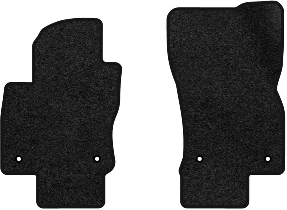 Килимки ворсові в салон авто EVAtech Premium для Volkswagen Tiguan (Mk 2) Restyling 2020-2023 2 покоління SUV USA чорний кант (VW33929AH2AV4VPB)