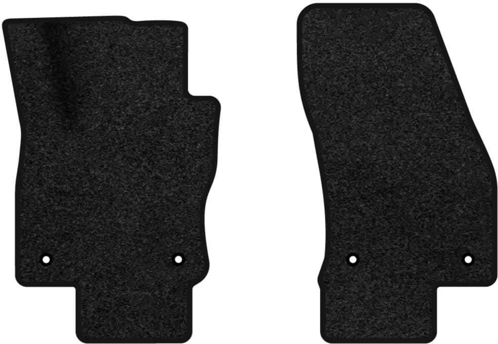 Килимки ворсові в салон авто EVAtech Premium для Volkswagen Tiguan (Mk 2) Restyling 2020-2023 2 покоління SUV USA чорний кант (VW33929AJ2AV4VPB)