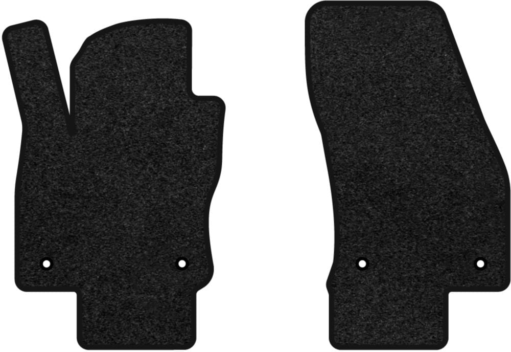 Коврики ворсовые в салон авто EVAtech Premium для Volkswagen Tiguan (Mk 2) Restyling 2020-2023 2 поколение SUV USA черный кант (VW33929AK2AV4VPB)