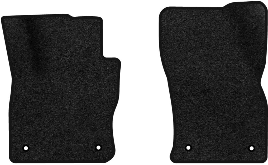 Килимки ворсові в салон авто EVAtech Premium для Volkswagen Tiguan (Mk 2) Restyling 2020-2023 2 покоління SUV USA чорний кант (VW33929AN2AV4VPB)