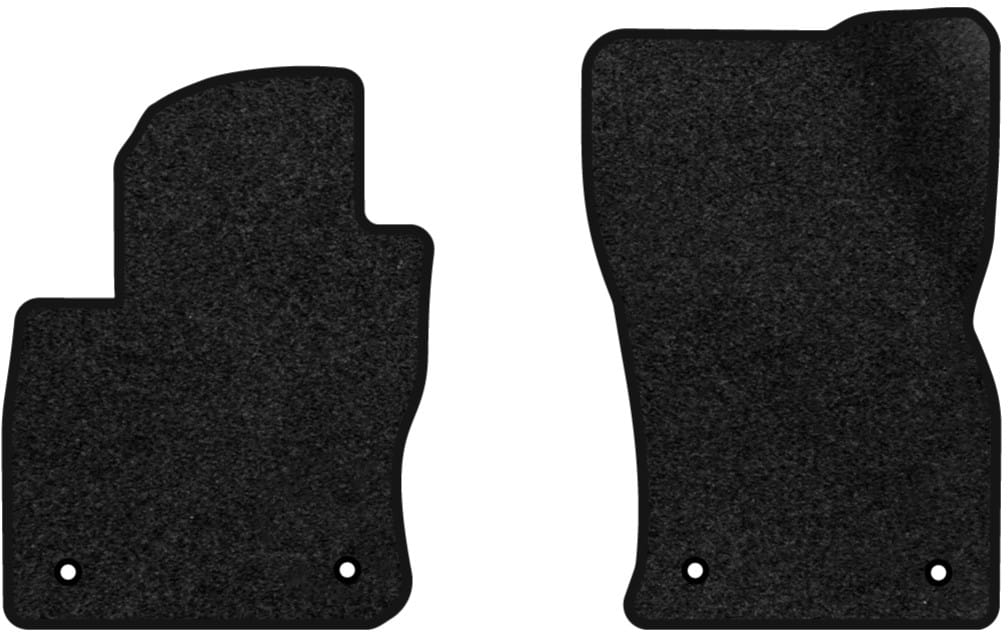 Килимки ворсові в салон авто EVAtech Premium для Volkswagen Tiguan (Mk 2) Restyling 2020-2023 2 покоління SUV USA чорний кант (VW33929AO2AV4VPB)