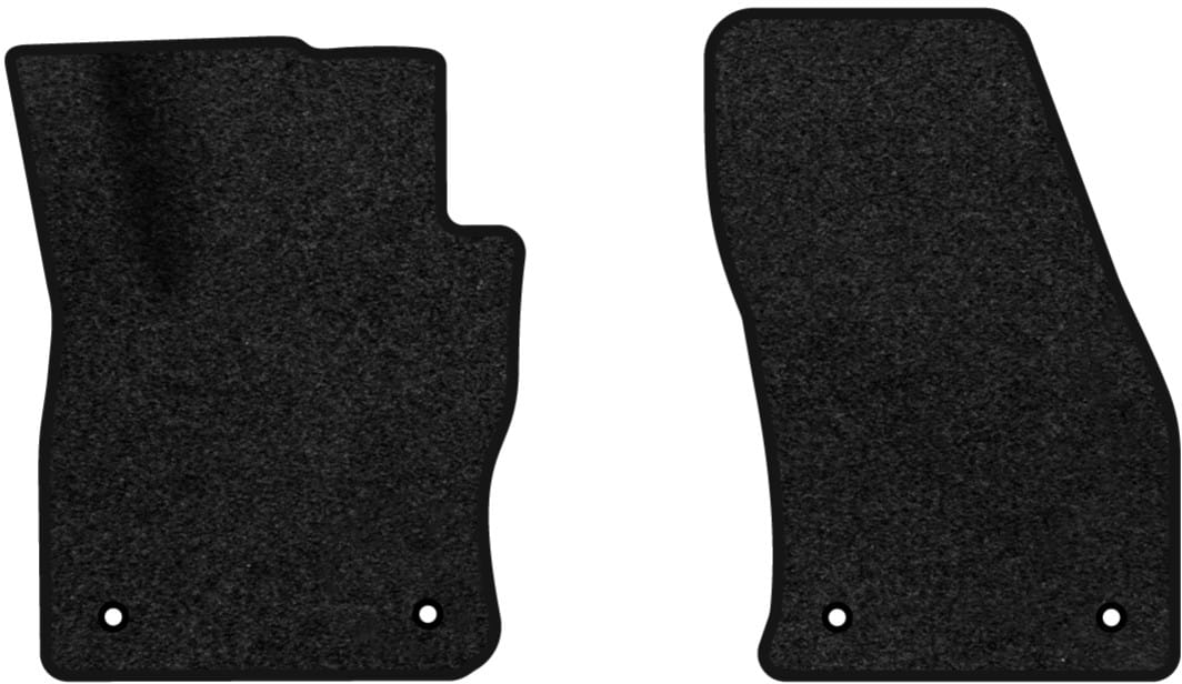 Килимки ворсові в салон авто EVAtech Premium для Volkswagen Tiguan (Mk 2) Restyling 2020-2023 2 покоління SUV USA чорний кант (VW33929AQ2AV4VPB)