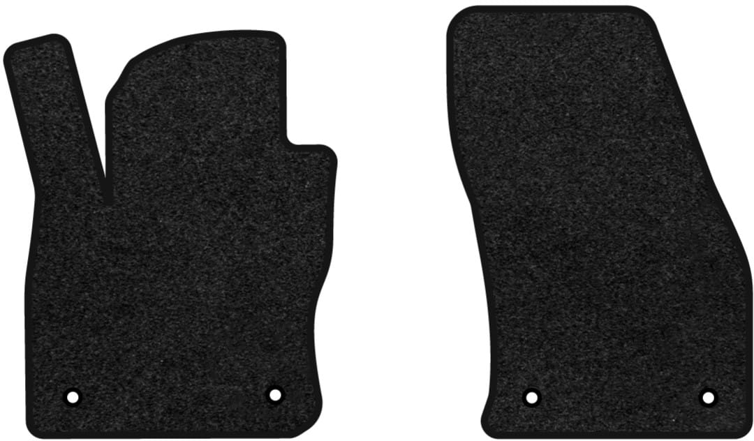 Коврики ворсовые в салон авто EVAtech Premium для Volkswagen Tiguan (Mk 2) Restyling 2020-2023 2 поколение SUV USA черный кант (VW33929AR2AV4VPB)