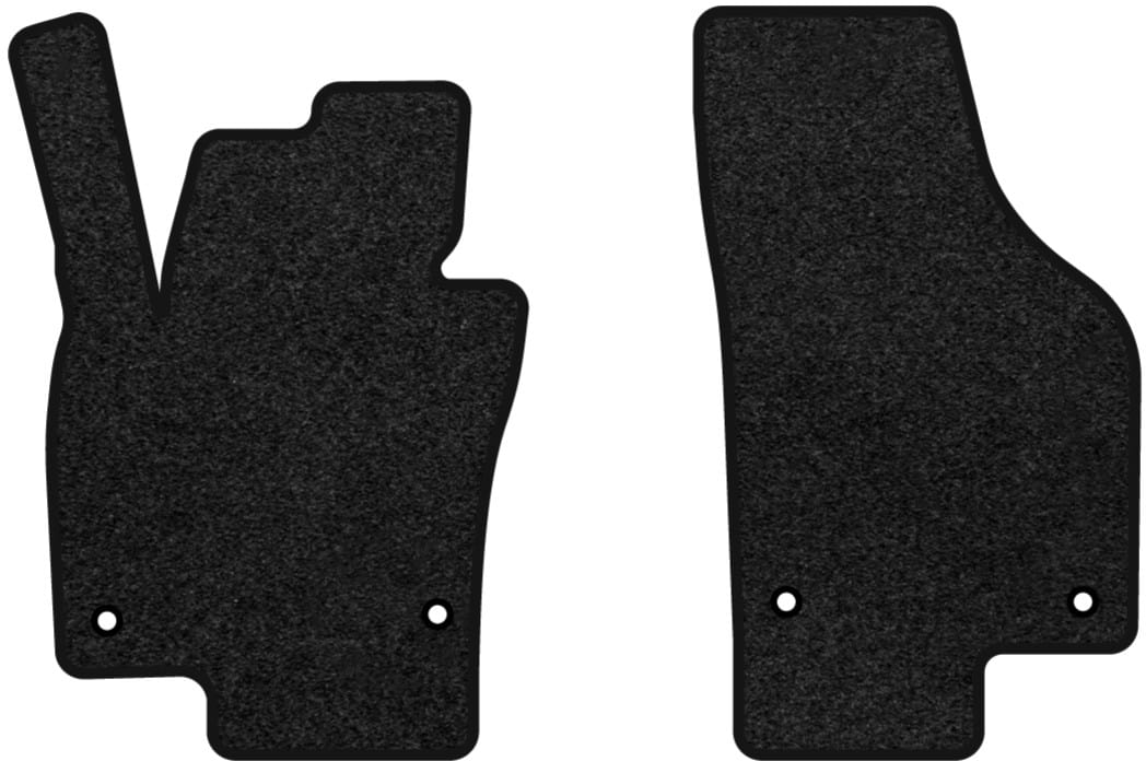 Коврики ворсовые в салон авто EVAtech Premium для Volkswagen Tiguan (NF) MT 2007-2018 1 поколение SUV USA черный кант (VW33942AK2AV4VPB)