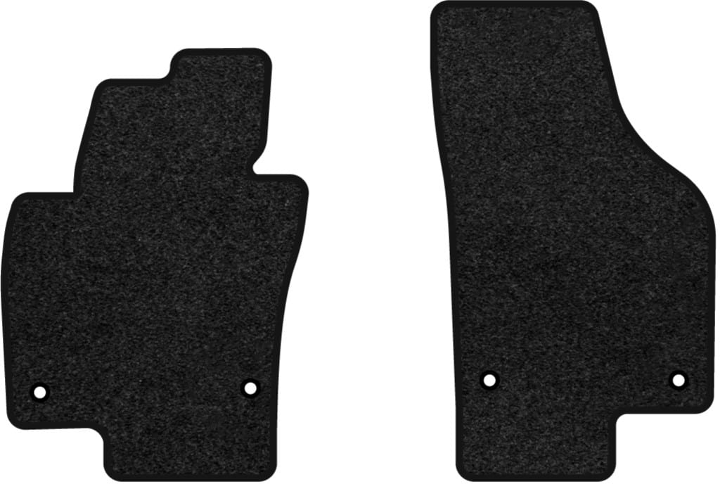 Коврики ворсовые в салон авто EVAtech Premium для Volkswagen Tiguan (NF) MT 2007-2018 1 поколение SUV USA черный кант (VW33942AL2AV4VPB)