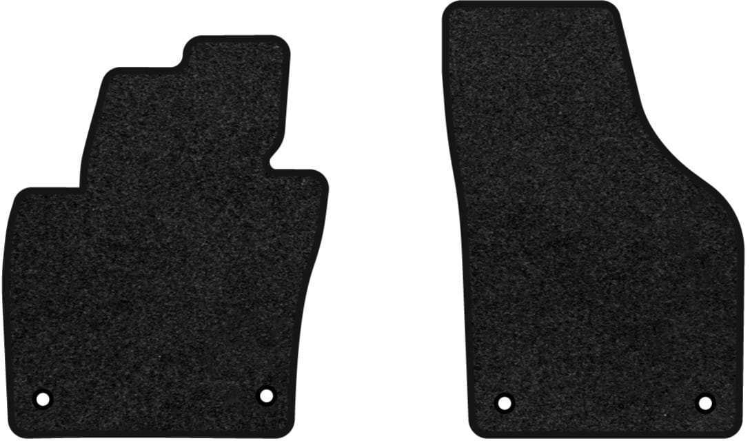 Коврики ворсовые в салон авто EVAtech Premium для Volkswagen Tiguan (NF) MT 2007-2018 1 поколение SUV USA черный кант (VW33942AS2AV4VPB)