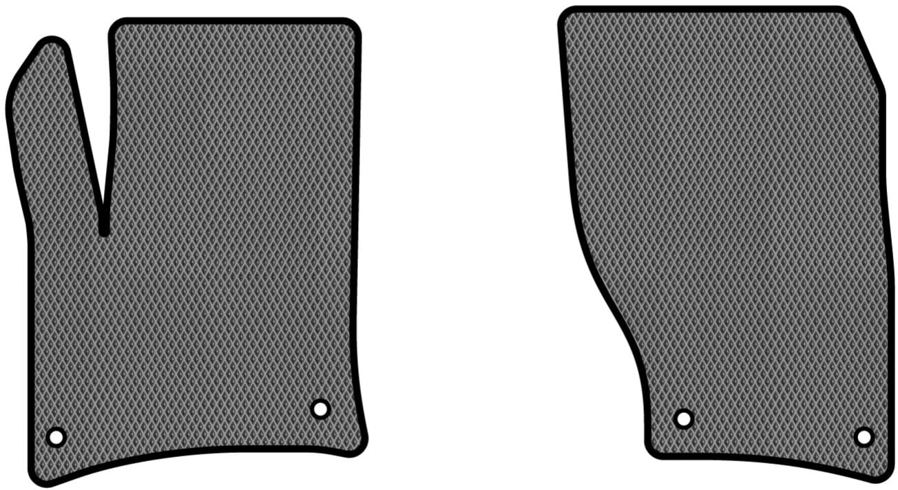 EVA килимки в салон авто передні EVAtech для Touareg (7P) (2-zone climate control) Volkswagen 2010-2014 2 покоління SUV EU VW3402A2AV4RGB