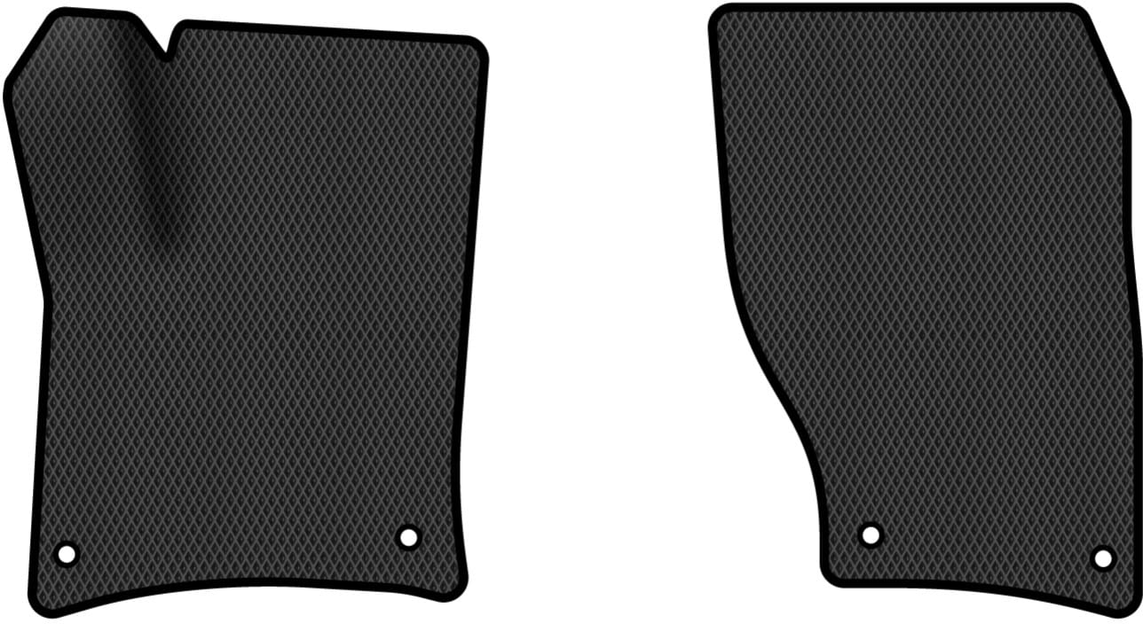 EVA килимки в салон авто передні EVAtech для Touareg (7P) (2-zone climate control) Volkswagen 2010-2014 2 покоління SUV EU VW3402AD2AV4RBB