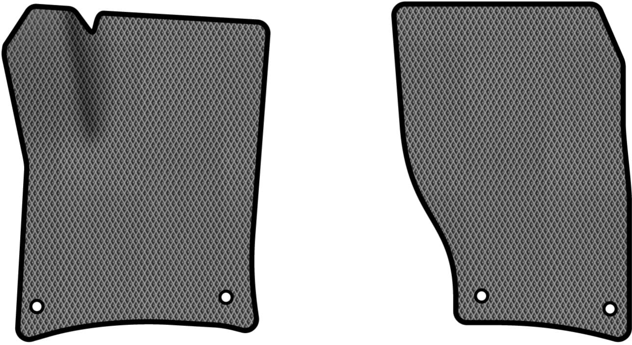 EVA килимки в салон авто передні EVAtech для Touareg (7P) (2-zone climate control) Volkswagen 2010-2014 2 покоління SUV EU VW3402AD2AV4RGB