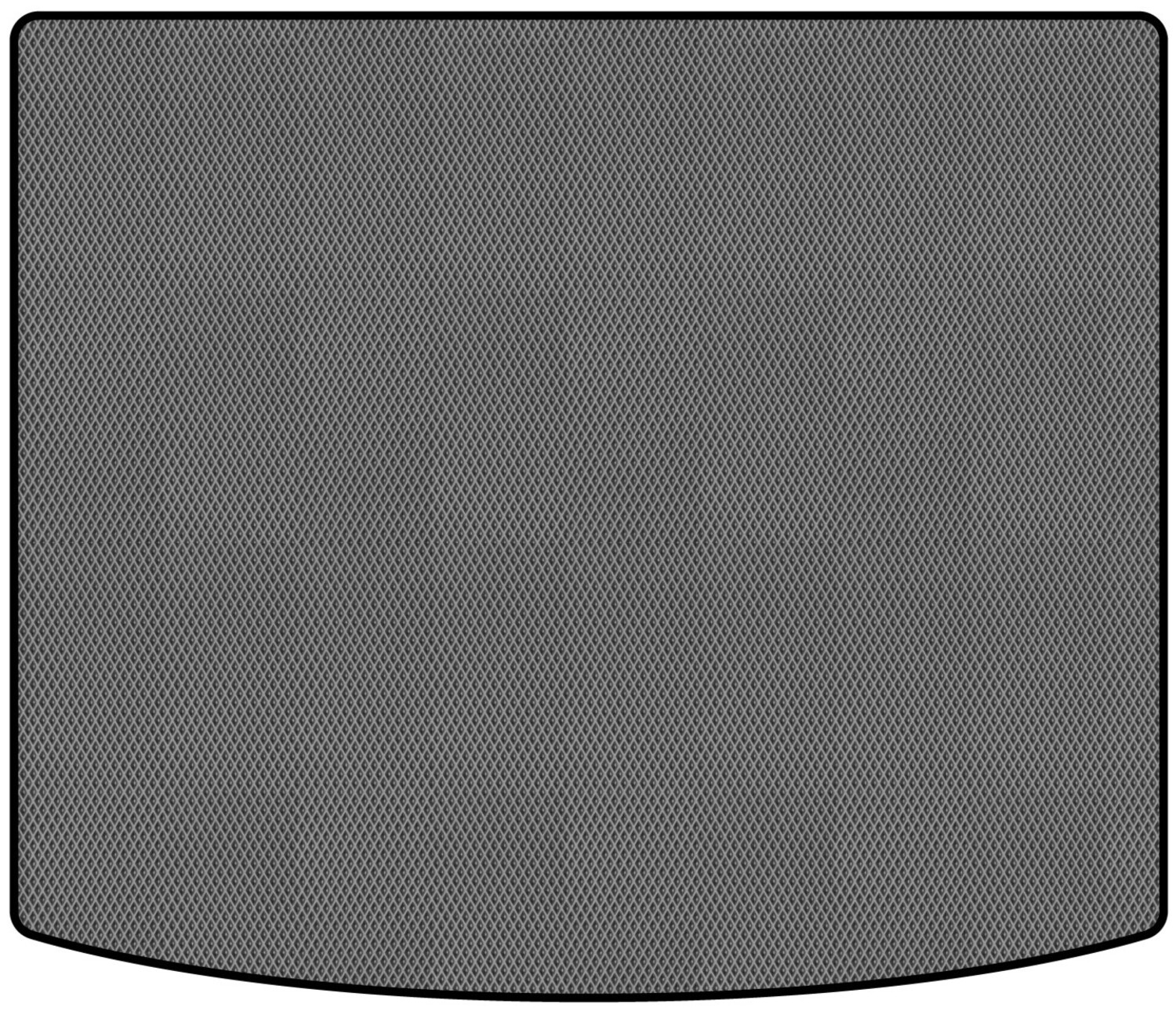 EVA килимок в багажник авто EVAtech для Touareg (7P) (2-zone climate control) Volkswagen 2010-2014 2 покоління SUV EU VW3402B1RGB