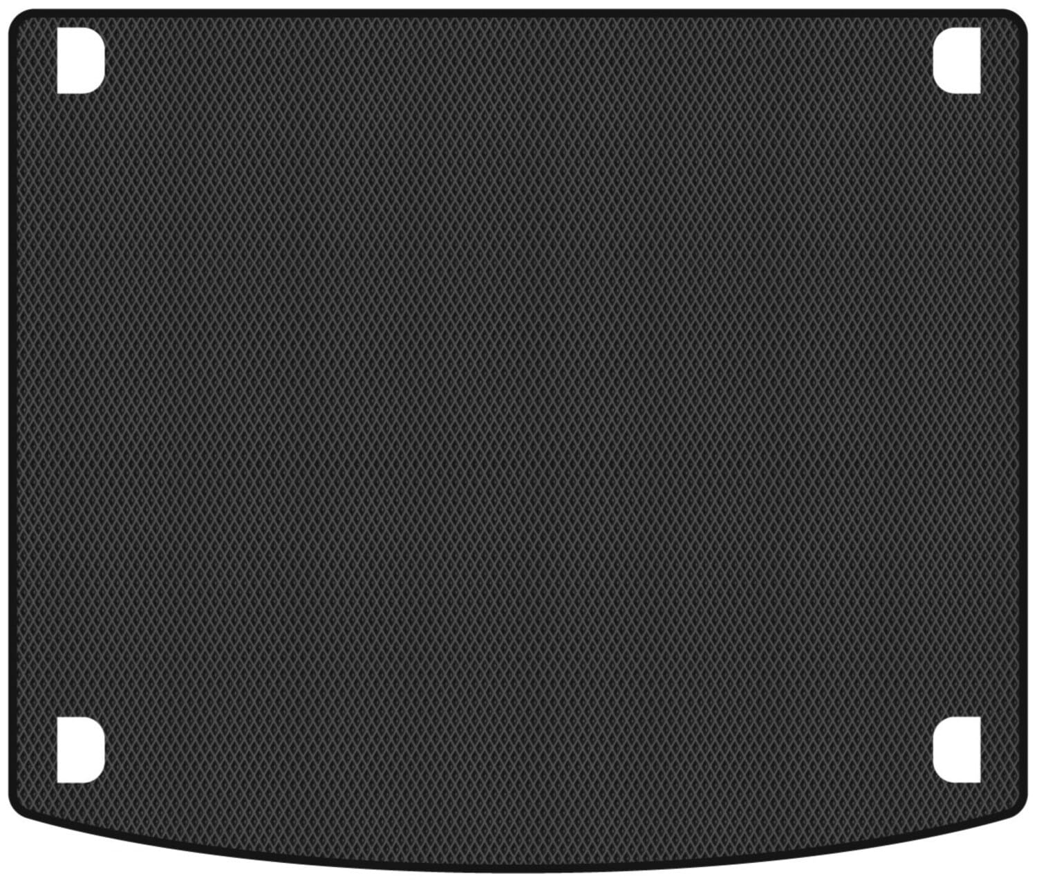 EVA коврик в багажник авто EVAtech для Touareg (7P) (2-zone climate control) Volkswagen 2010-2014 2 поколение SUV EU VW3402BO1RBB