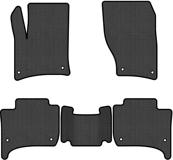 Фото - EVA килимки в салон авто EVAtech для Touareg (7P) (2-zone climate control) Volkswagen 2010-2014 2 покоління SUV EU VW3402C5AV8SBB