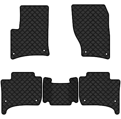 Килимки з екошкіри в салон авто EVAtech ECO для Touareg (7P) (2-zone climate control) Volkswagen 2010-2014 2 покоління SUV EU VW3402CB5AV8BBLB