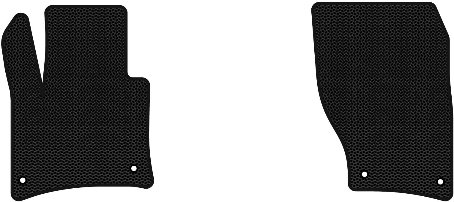 EVA килимки в салон авто передні EVAtech для Touareg (7P) Restyling (2-zone climate control) Volkswagen 2014-2018 2 покоління SUV EU VW3590A2AV4KBB