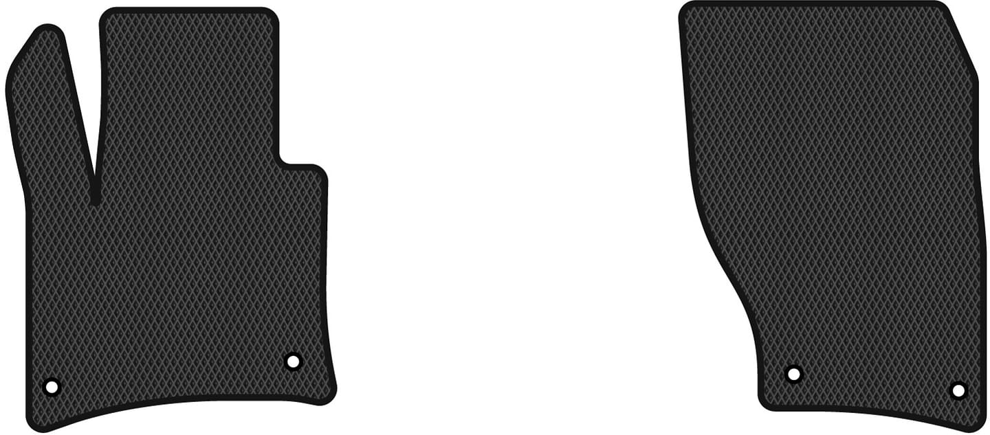 EVA килимки в салон авто передні EVAtech для Touareg (7P) Restyling (2-zone climate control) Volkswagen 2014-2018 2 покоління SUV EU VW3590AAP2AV4RBB