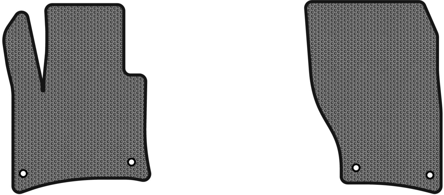 EVA килимки в салон авто передні EVAtech для Touareg (7P) Restyling (2-zone climate control) Volkswagen 2014-2018 2 покоління SUV EU VW3590AAP2AV4SGB