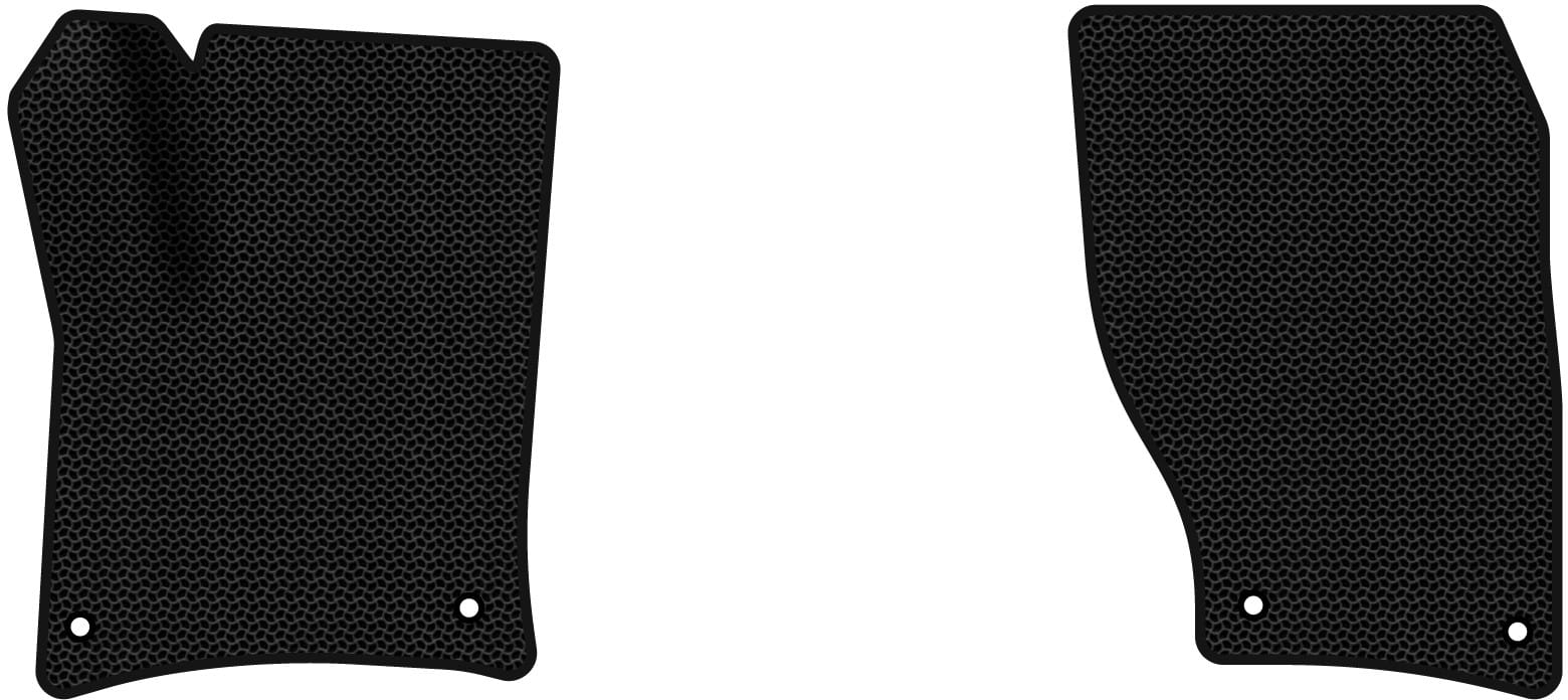 EVA килимки в салон авто передні EVAtech для Touareg (7P) Restyling (2-zone climate control) Volkswagen 2014-2018 2 покоління SUV EU VW3590AD2AV4KBB