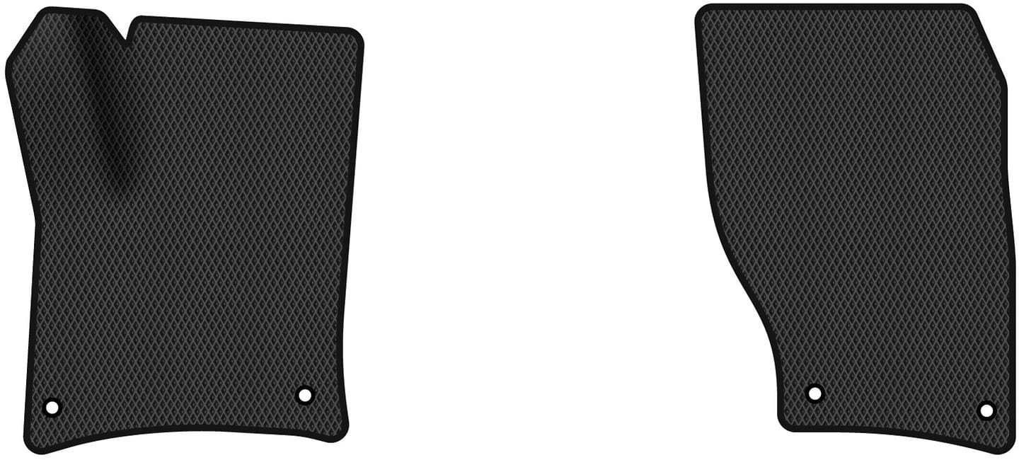 EVA килимки в салон авто передні EVAtech для Touareg (7P) Restyling (2-zone climate control) Volkswagen 2014-2018 2 покоління SUV EU VW3590AD2AV4RBB