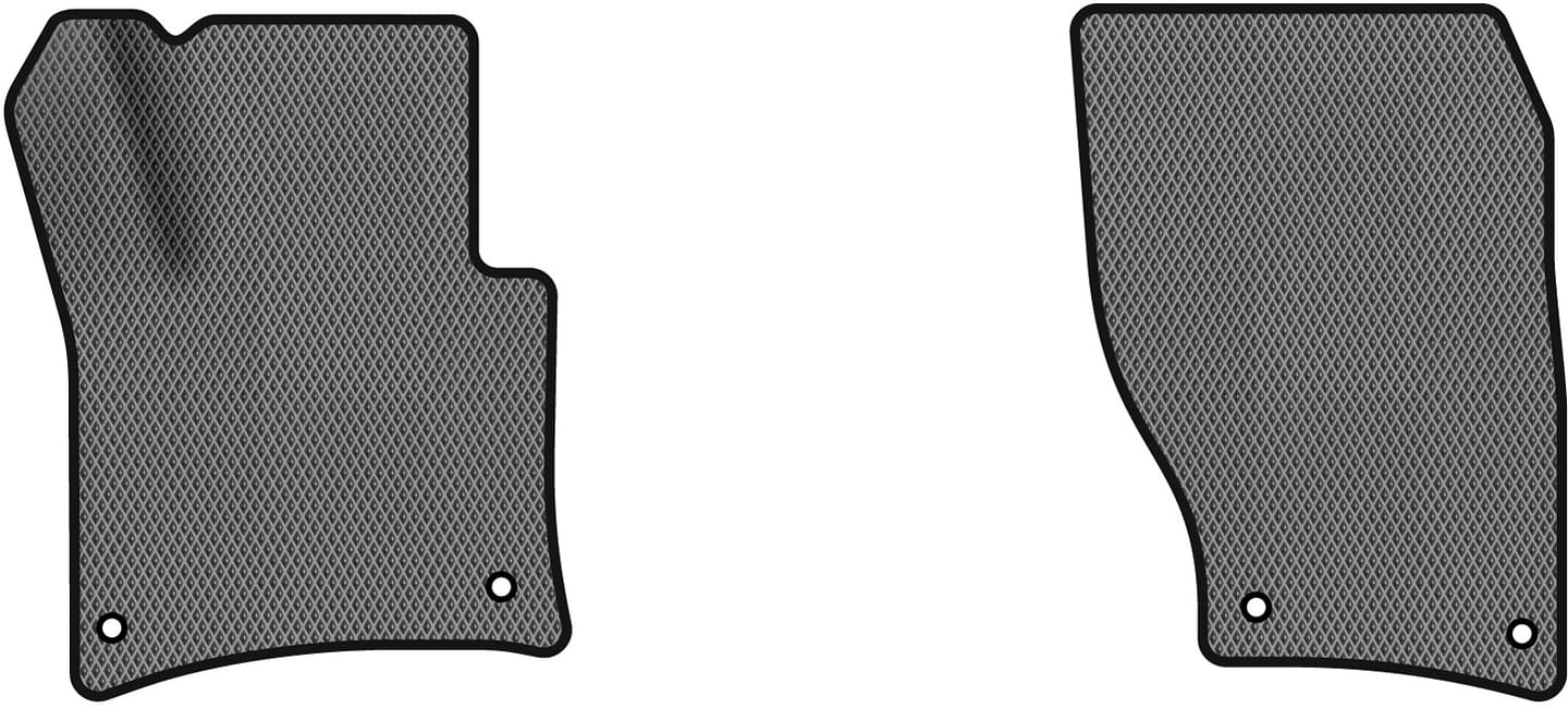 EVA килимки в салон авто передні EVAtech для Touareg (7P) Restyling (2-zone climate control) Volkswagen 2014-2018 2 покоління SUV EUVW3590ADP2AV4RGB