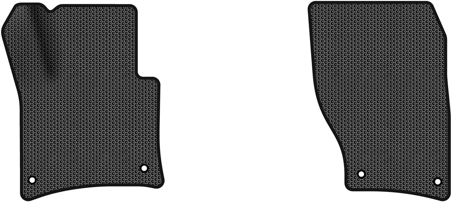 EVA килимки в салон авто передні EVAtech для Touareg (7P) Restyling (2-zone climate control) Volkswagen 2014-2018 2 покоління SUV EU VW3590ADP2AV4SBB