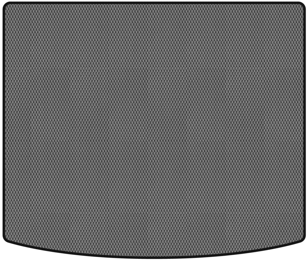 EVA коврик в багажник авто EVAtech для Touareg (7P) Restyling (2-zone climate control) Volkswagen 2014-2018 2 поколение SUV EU VW3590B1RGB