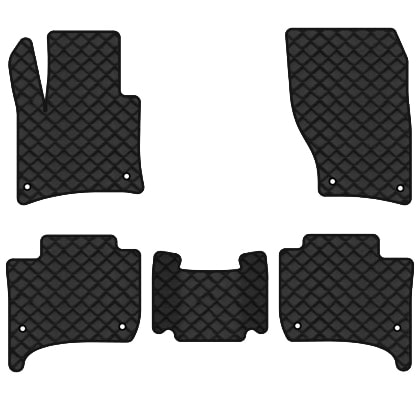 Килимки з екошкіри в салон авто EVAtech ECO для Touareg (7P) Restyling (2-zone climate control) Volkswagen 2014-2018 2 покоління SUV EU VW3590CAP5AV8BBLB