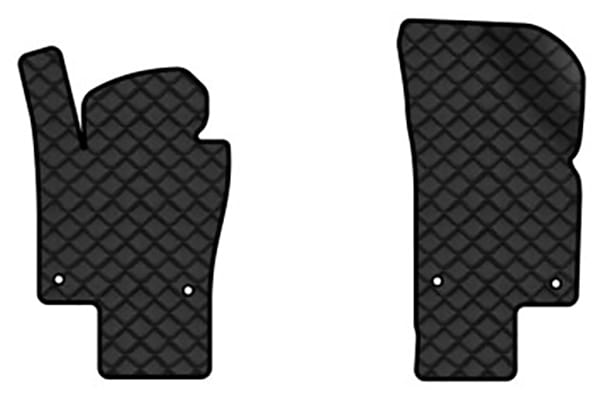 Килимки з екошкіри в салон авто передні EVAtech для Passat (B7) Volkswagen 2010-2014 7 покоління Sedan EU (VW3694AA2AV4BBB)