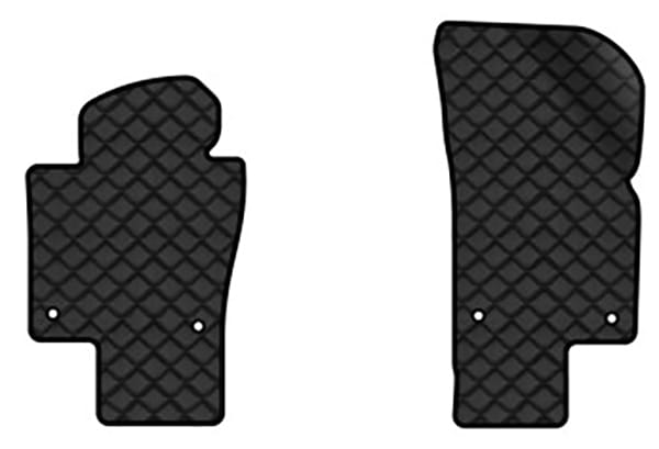 Килимки з екошкіри в салон авто передні EVAtech для Passat (B7) Volkswagen 2010-2014 7 покоління Sedan EU (VW3694AH2AV4BBB)