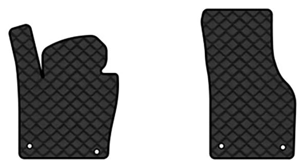 Коврики из экокожи в салон авто передние EVAtech ECO для Passat (B7) Volkswagen 2010-2014 7 поколение Combi EU VW3695AR2AV4BBB