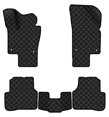 Коврики из экокожи в салон авто EVAtech ECO для Passat (B7) Volkswagen 2010-2014 7 поколение Combi EU VW3695CC5AV4BBB