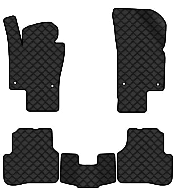 Килимки з екошкіри в салон авто EVAtech ECO для Passat (B7) Volkswagen 2010-2014 7 покоління Combi EU VW3695CH5AV4BBB