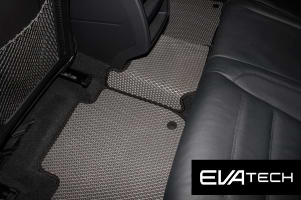 Фото - Коврики из экокожи в салон авто EVAtech ECO для Touareg (7P) Restyling (2-zone climate control) Volkswagen 2014-2018 2 поколение SUV EU VW3590C5AV8BBLB