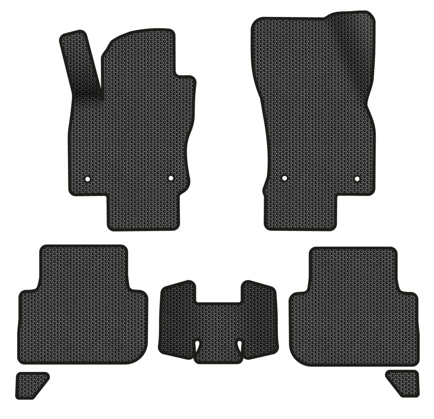 EVA килимки в салон авто EVAtech для Tiguan (Mk 2) Restyling Volkswagen 2020 2 покоління SUV EU (VW41380CH7AV4SBB)