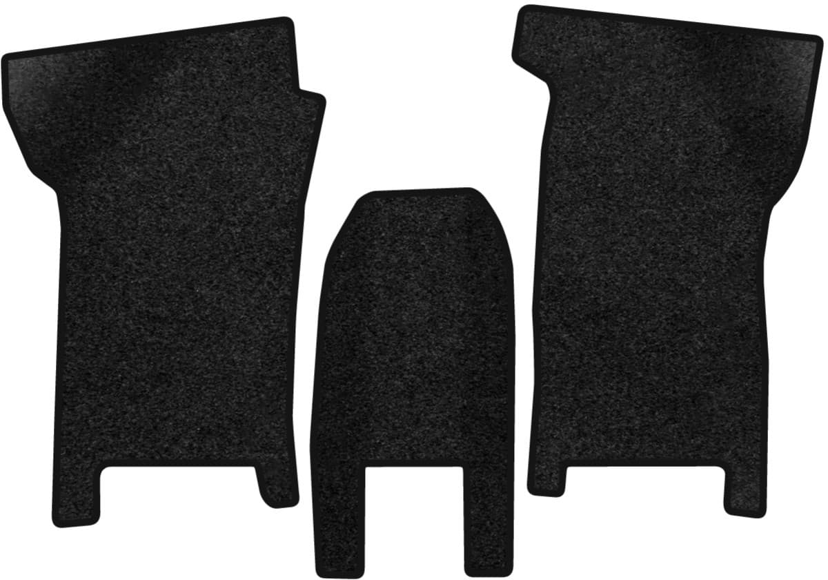 Коврики ворсовые в салон авто EVAtech Premium для Volkswagen Polo (II) 1981-1994 2 поколение Htb EU черный кант (VW42266AB3VPB)