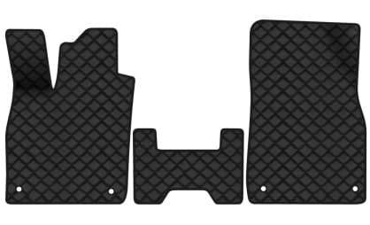 Килимки з екошкіри в салон авто передні EVAtech ECO для ID.4 Pro Volkswagen 2020 1 покоління SUV EU VW42654A3AV4BBB