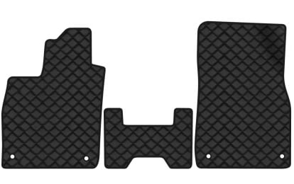 Килимки з екошкіри в салон авто передні EVAtech ECO для ID.4 Pro Volkswagen 2020 1 покоління SUV EU VW42654AB3AV4BBB