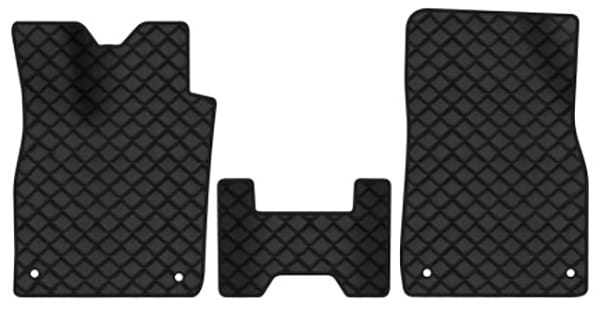 Килимки з екошкіри в салон авто передні EVAtech ECO для ID.4 Pure Volkswagen 2020 1 покоління SUV EU VW42655AD3AV4BBB