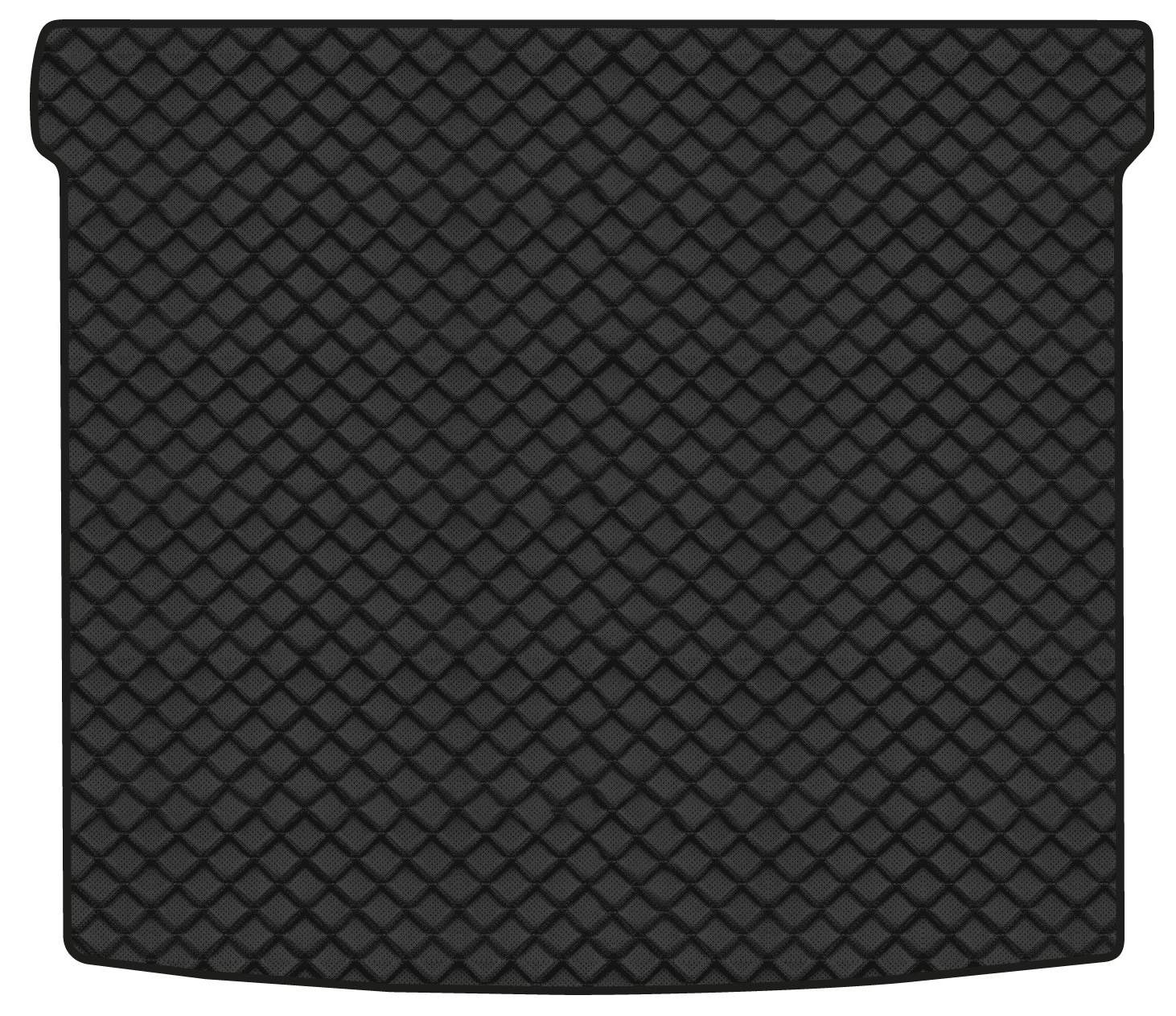 Коврик из экокожи в багажник авто EVAtech для ID.4 Pure Volkswagen 2020 1 поколение SUV EU (VW42655BO1BBB)