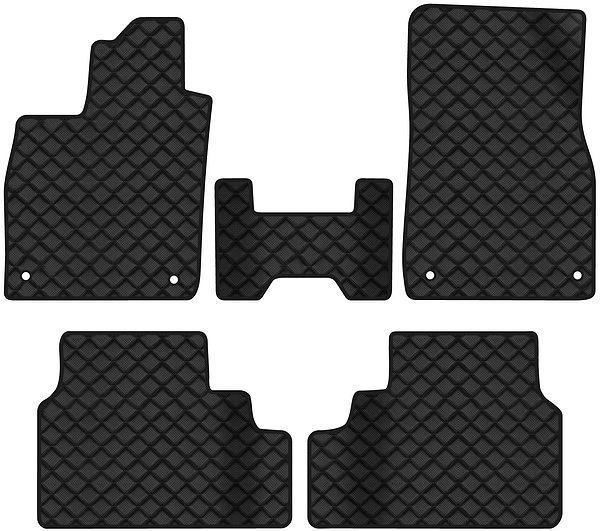 Фото - Коврики из экокожи в салон авто EVAtech ECO для ID.4 Pure Volkswagen 2020 1 поколение SUV EU VW42655PBC5AV4BBB