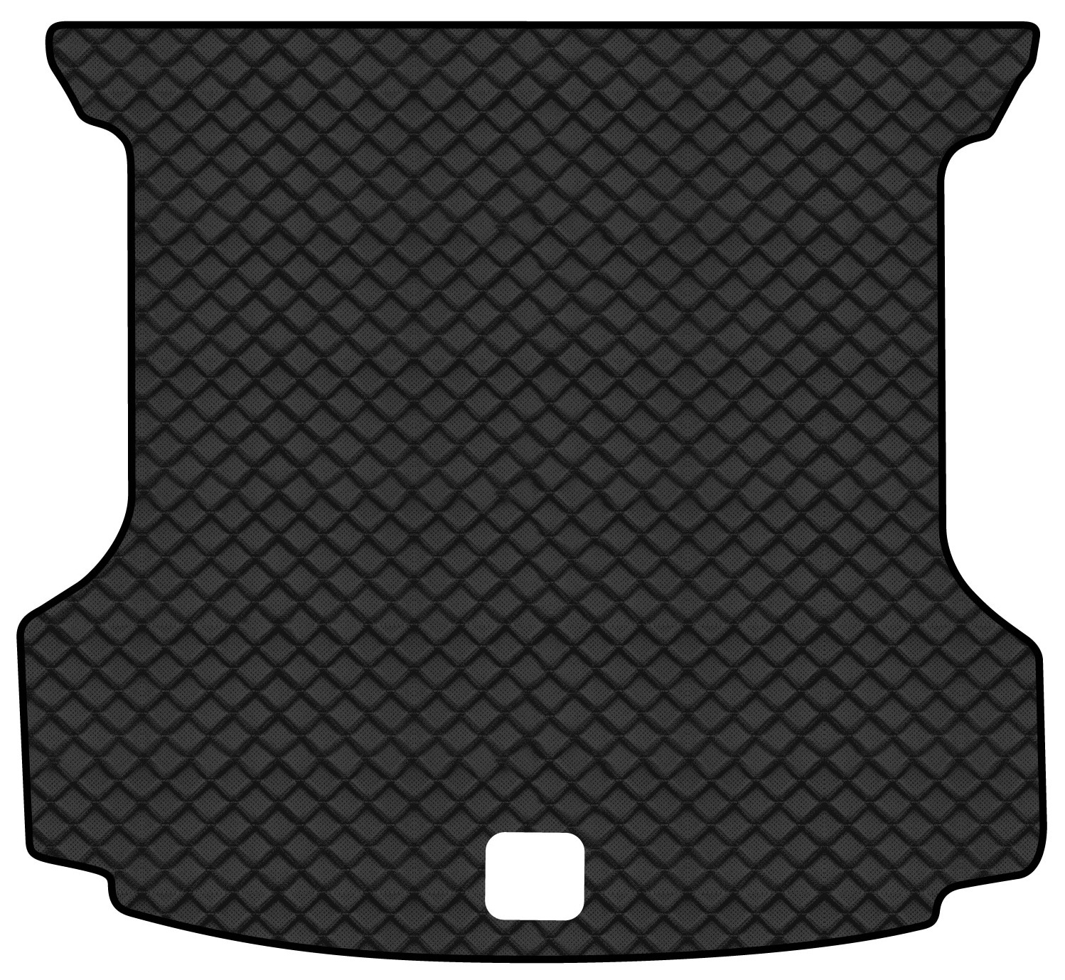 Коврик из экокожи в багажник авто EVAtech для ID.6 Crozz 7 seats Volkswagen 2021 1 поколение SUV China (VW43334B1BBLB)