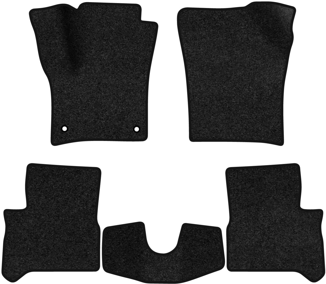 Коврики ворсовые в салон авто EVAtech Premium для Volkswagen Up 5-doors 2011 1 поколение Htb EU черный кант (VW43749CD5AV2VPB)