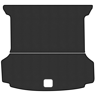 Фото - Коврик из экокожи в багажник авто EVAtech для ID.6 Crozz PRO 6 seats Volkswagen 2021 1 поколение SUV China (VW43842BG2BBLB)