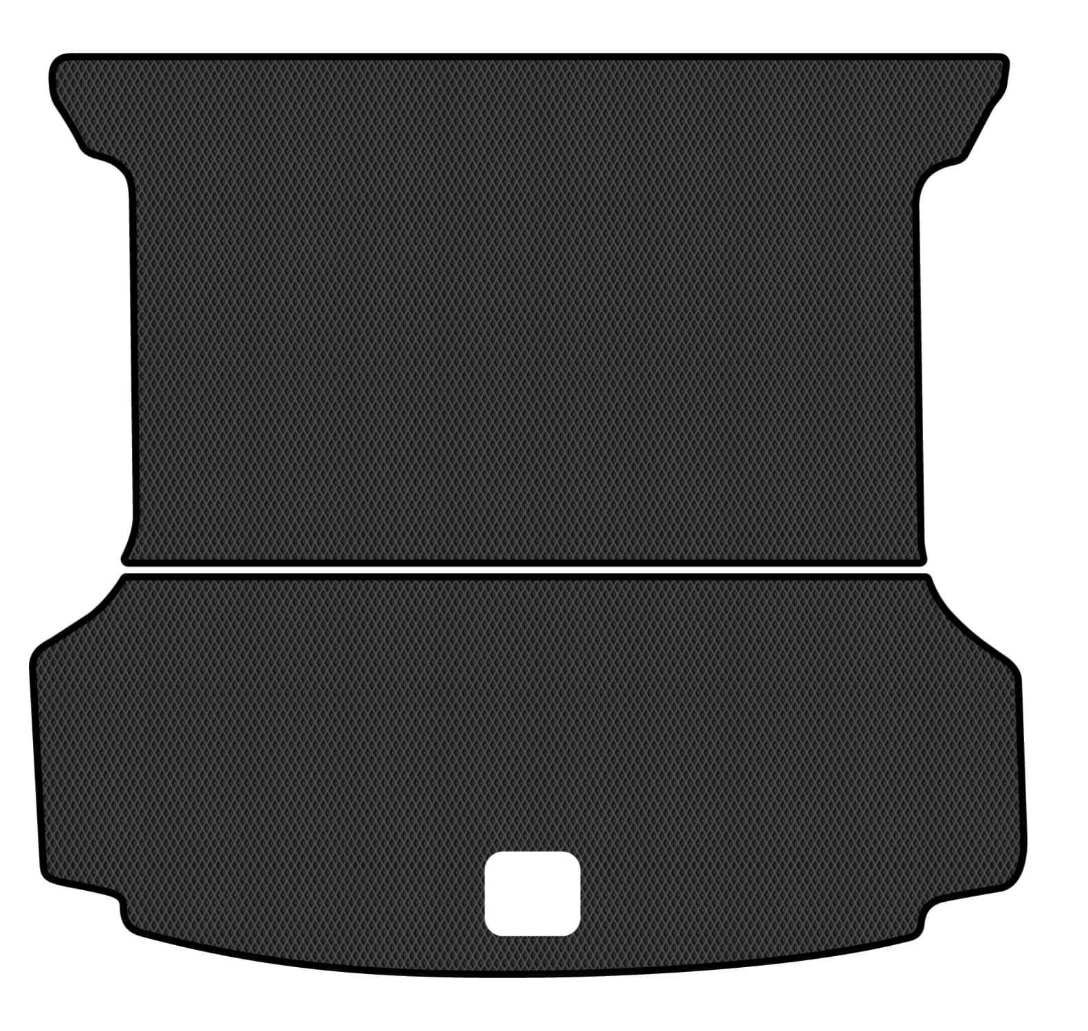 EVA коврик в багажник авто EVAtech для ID.6 Crozz PRO 6 seats Volkswagen 2021 1 поколение SUV China (VW43842BG2RBB)