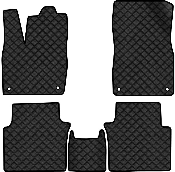 Фото - Коврики из экокожи в салон авто EVAtech ECO для ID.6 Crozz PRO 6 seats Volkswagen 2021 1 поколение SUV China VW43842C5AV4BBLB
