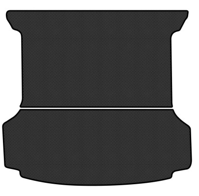 Фото - Коврик из экокожи в багажник авто EVAtech для ID.6 Crozz PRO 7 seats Volkswagen 2021 1 поколение SUV China (VW43843BE2BBLB)