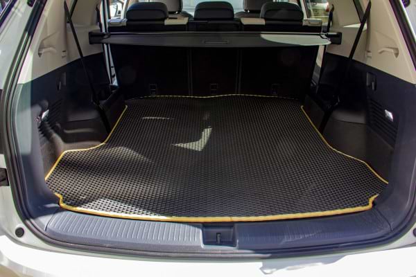 Фото - Коврик из экокожи в багажник авто EVAtech для ID.6 Crozz PRO 7 seats Volkswagen 2021 1 поколение SUV China (VW43843BO1BBLB)